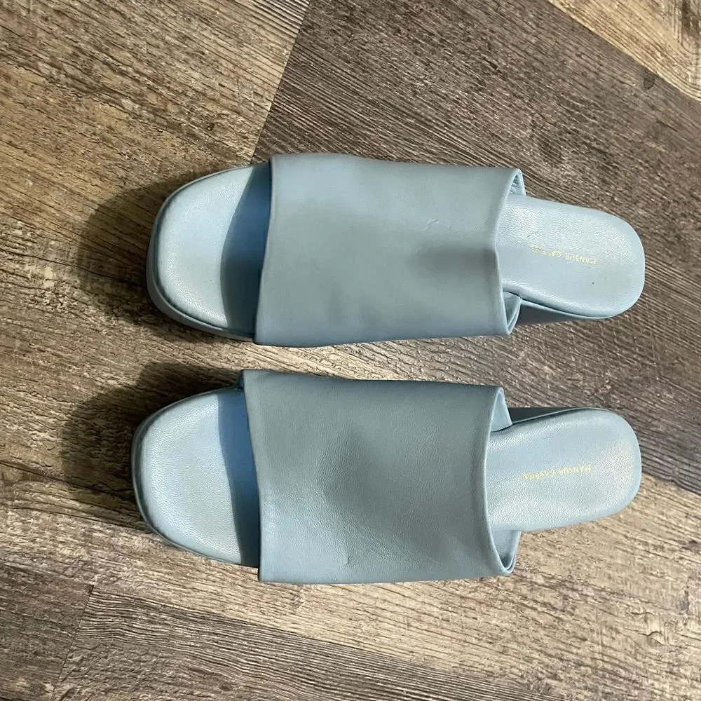 Mansur gavriel platform mules #14